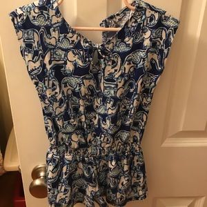 Girls XS (2-3) Lilly Pulitzer romper